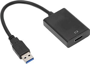 Cabo adapt usb3.0 m hdmi f adp-usbhdmi10bk pc