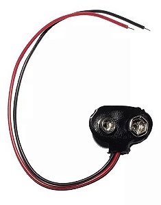 Clips bateria 9v tipo t cabo 15cm (dck7-c)