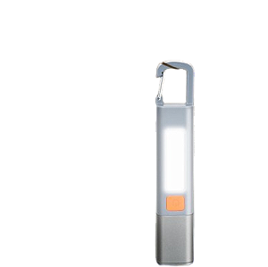 Lanterna led super brilhante com gancho, recarregavel por usb, prova d' agua
