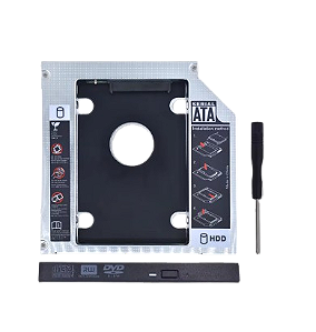 Gaveta externa para hd sata 3.0 12.7mm tishric - aluminio
