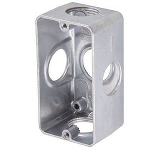 Condulete alum mult tipo x   3-4-- (s-placa) - wetzel