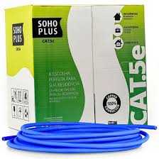 Cabo Lan Cat5e u Utp 24awg x 4p Cmx Azul 1m - Furukawa