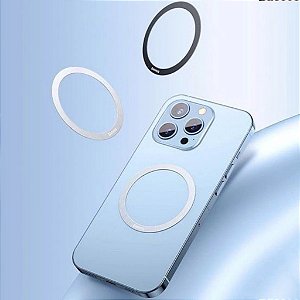 Anel Magnético Adesivo Magsafe para Colar Capa de Celular Compativel Case