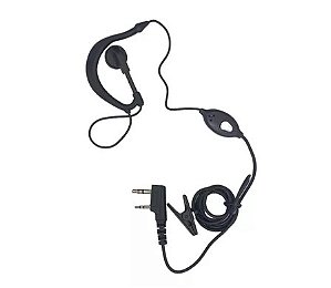 Fone para radio baofeng 2 pino