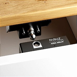 Fechadura Eletrônica para Moveis Invisivel Madeira PPZ-1002 - Papaiz