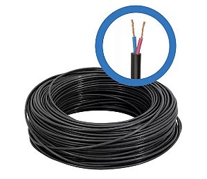 Cabo PP 2X 0,75 Fio Flexível 1MT
