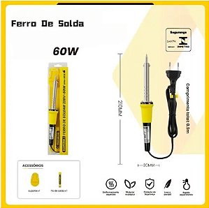 Ferramenta Ferro de Solda 127v-60w BOM-9515