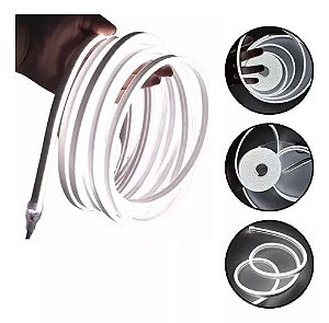 Fita Led Flexível 5m Branco Frio sem fonte
