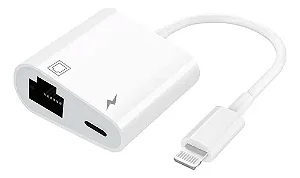 Adaptador Ethernet Lightning Rj45 Para iPhone + Nf