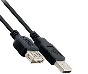 Cabo Extensor USB 1.8mt Fortrek Usx101