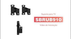 Suporte Universal Inclinavel Para Tv 10-85 SBRUB910 - Brasforma