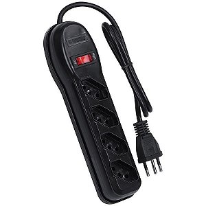 Filtro De Linha 4 Tomadas Pp 0,75Mm Comprimento 1Mt - VINIK