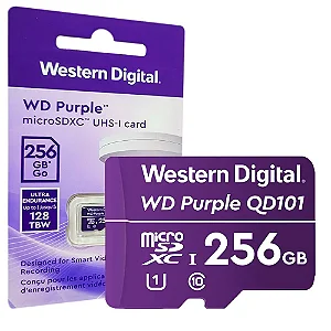 Cartao Micro Sd 256GB 128TBW P Segurança Eletrônica - Intelbras
