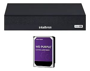 Gravador Digital De Video Mhdx 1104-C/HD 1 TB - Intelbras