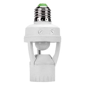 Soquete Sensor Presenca Lampada Bocal E27 360 Orb7790 - Orbitronic