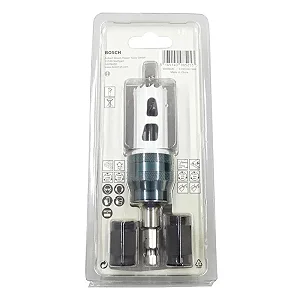 Conjunto Serra Copo Bosch Progressor Wood 25MM + Adaptador