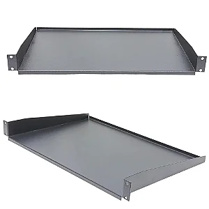 Bandeja Fixa 250MM Padrão 19 1U 2 Pontos De Fixação - Gforce
