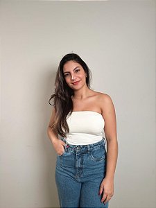 blusa mary off white
