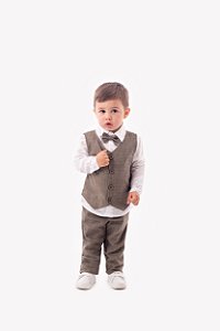 CONJ BATIZADO CALCA COM CAMISA E CO