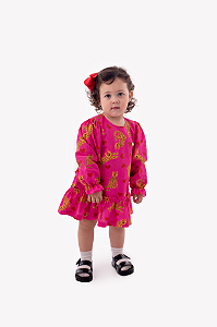 VESTIDO VISCOSE DE ONCINHA