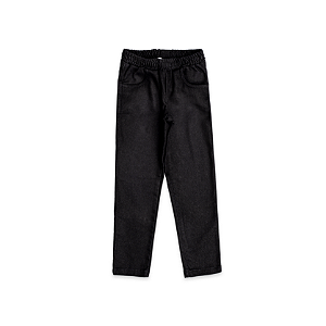 CALCA JEANS COM ELASTICO NO COS