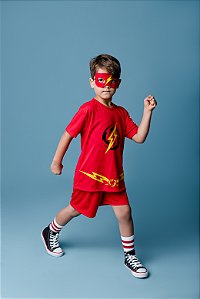 CONJUNTO BERMUDA E CAMISETA VELOZ