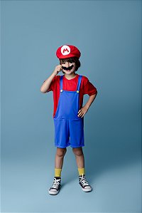 VERMELHO-MACACÃO SUPER BRÓS