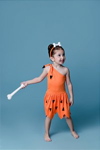 VESTIDO MENINA DAS CAVERNAS