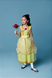 VESTIDO PRINCESA DOURADA 2