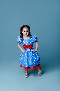 VESTIDO MENINA PINTADINHA