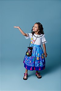 CONJUNTO SAIA E BLUSA MENINA BORBOLETA