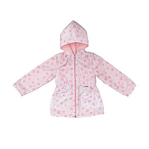 JAQUETA PARKA ESTAMPA CORAÇÃO