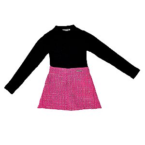 CONJ SHORTS SAIA TWEED E BLUSINHA QUEBEC