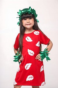 VESTIDO FOLHAS HAWAI