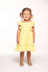 Vestido de laise florzinha