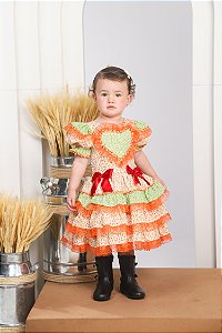 VESTIDO JUNINO FLORZINHA