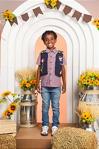 CAMISA MC TRICOLINE XADREZ