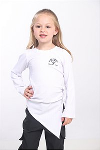 CONJ CALÇA TACTEL COM BLUSA ASSIMETRICA