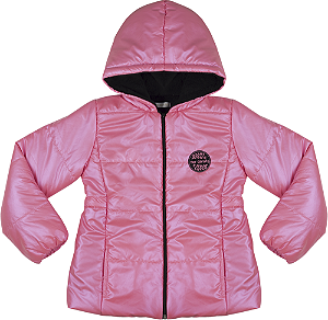 JAQUETA MATELASSE ACOLCHOADA COM PELE