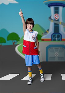 CONJ BERMUDA E REGATA VIGILANTE CANINO