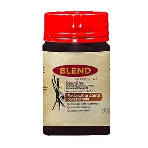 PASTA SABORIZANTE CONCENTRADA BAUNILHA 90G BLEND