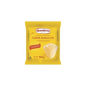 Pó para Preparo de Sobremesa de Maracujá 100g MAVALÉRIO