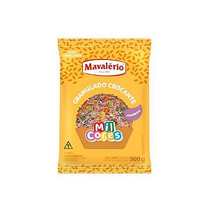 Granulado Crocante Colorido 500g MAVALÉRIO
