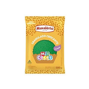 Granulado Crocante Verde 500g MAVALÉRIO