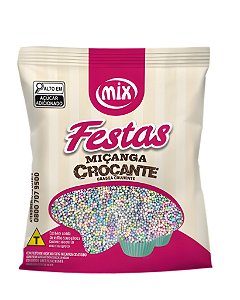 CONFEITO MIÇANGA CROCANTE 500GR CANDY COLORS - MIX