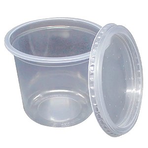 POTE REDONDO C/ TAMPA 500ML C/ 24UN PRAFESTA