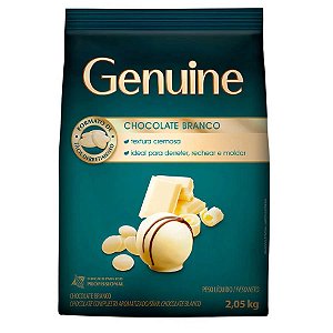 Chocolate Nobre Genuine Branco Gotas 2,05k CARGILL