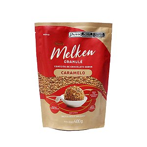 Chocolate Granulado Caramelo Granule - Granulé 400g Melken - HARALD