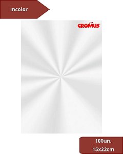 SACO TRANSPARENTE 15X22cm C/100UN - CROMUS 050580