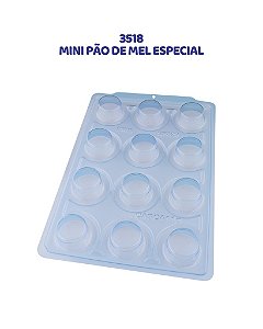 FORMA DE ACETATO 3 PARTES - MINI PÃO DE MEL ESPECIAL (3518)